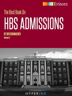 cover image of The Best Book on Hbs Admissions